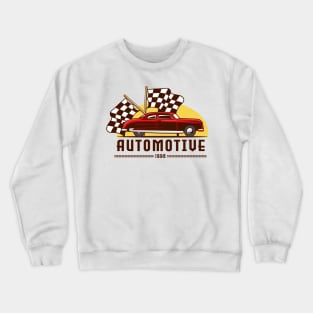 Automotive Badge Crewneck Sweatshirt